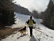 CORNAGERA e POIETO innevati ad anello da Aviatico (21febb21) - FOTOGALLERY